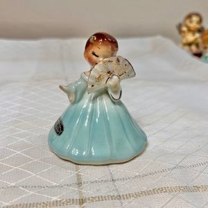 Josef Originals SECRET PAL Porcelain Ceramic Girl Figurine, Vintage Figurines